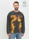 Мужской свитшот базовый / Jensen in fire