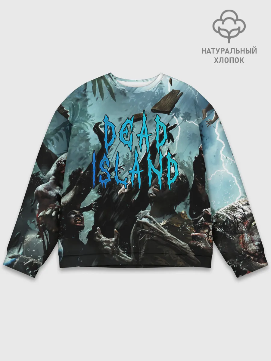 Мужской свитшот базовый / Толпа зомби