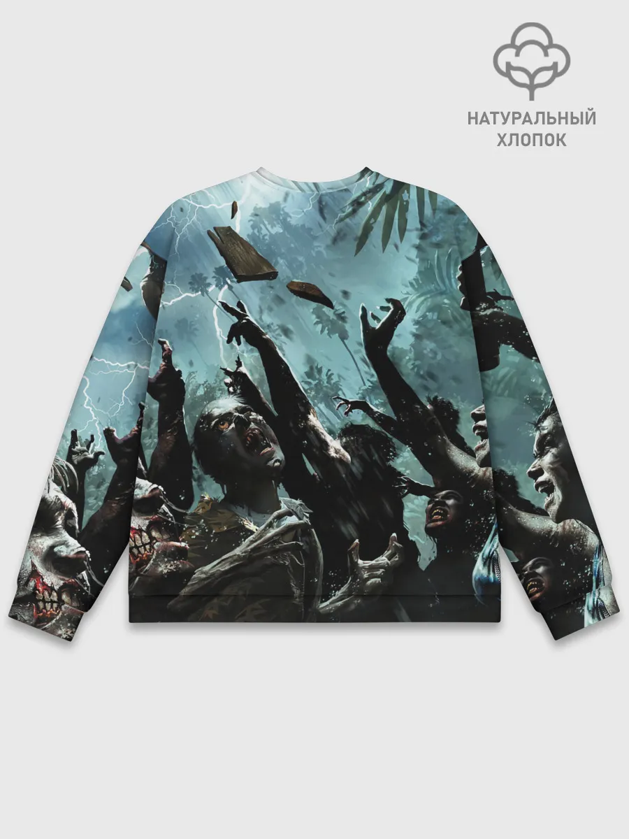 Мужской свитшот базовый / Толпа зомби