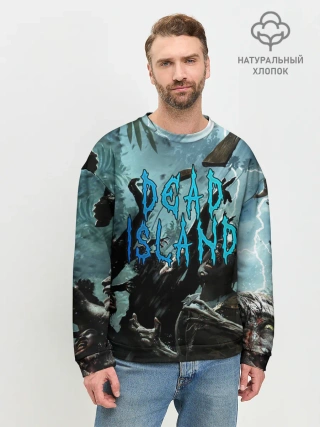 Мужской свитшот базовый / Толпа зомби