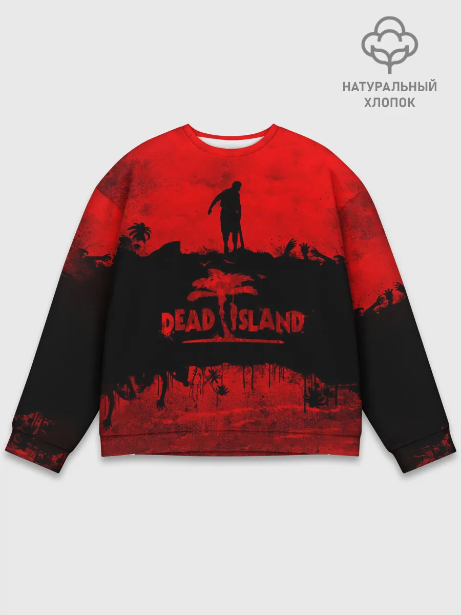 Мужской свитшот базовый / Island of blood