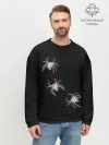Мужской свитшот базовый / ПАУКИ ГЛИТЧ / GLITCH SPIDERS