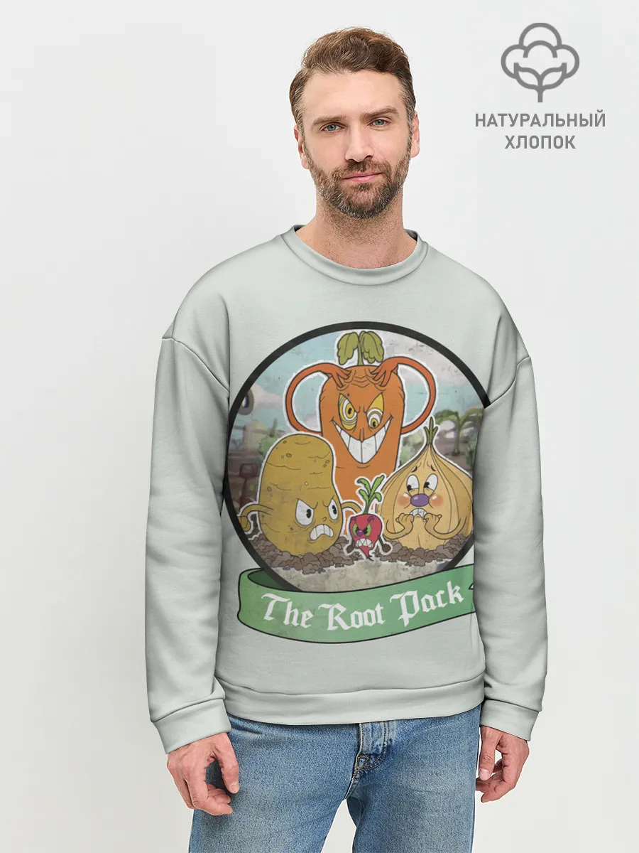 Мужской свитшот базовый / The Root Pack