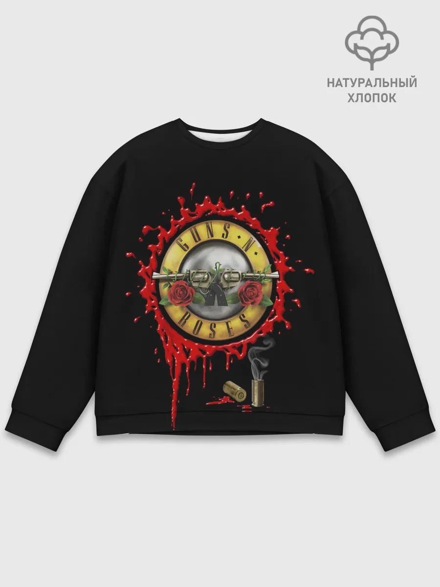 Мужской свитшот базовый / GUNS N ROSES