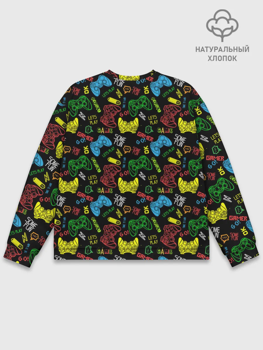 Мужской свитшот базовый / Топ-геймер