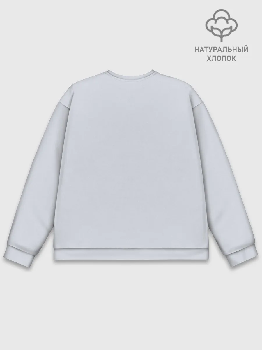 Мужской свитшот базовый / Для тебя бессмертный аниме