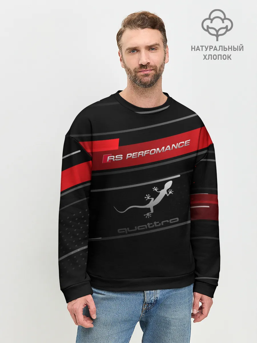 Мужской свитшот базовый / RS PERFOMANCE | QUATTRO
