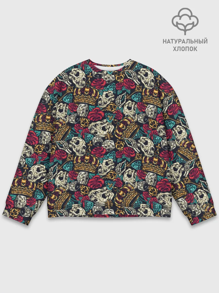 Мужской свитшот базовый / Царские мотивы