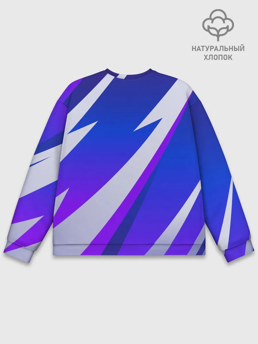 Мужской свитшот базовый / SPORT STYLE BLUE