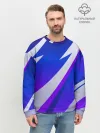 Мужской свитшот базовый / SPORT STYLE BLUE