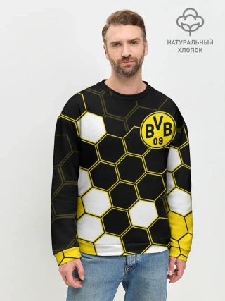 Мужской свитшот базовый / ФК БОРУССИЯ / FC BORUSSIA