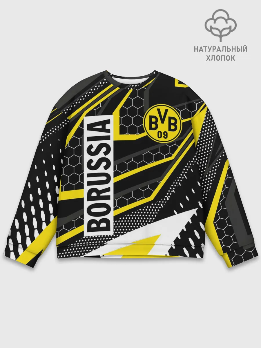 Мужской свитшот базовый / ФК БОРУССИЯ / FC BORUSSIA