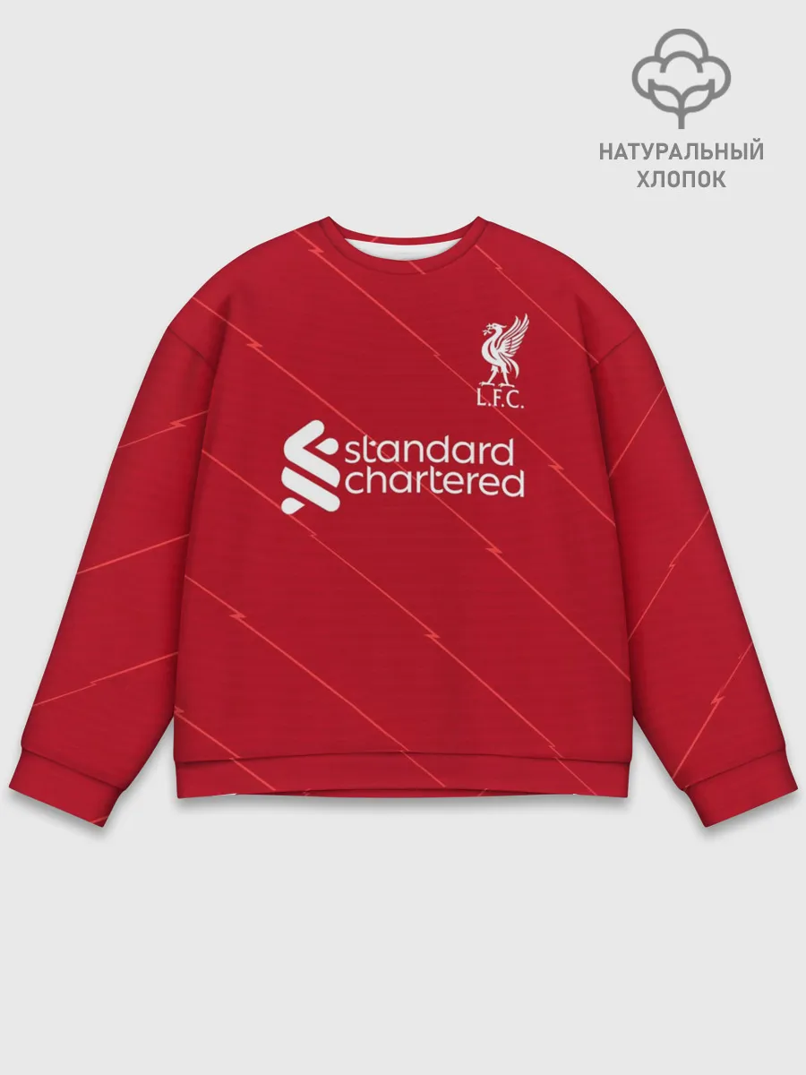 Мужской свитшот базовый / Жота Ливерпуль форма 2021/2022