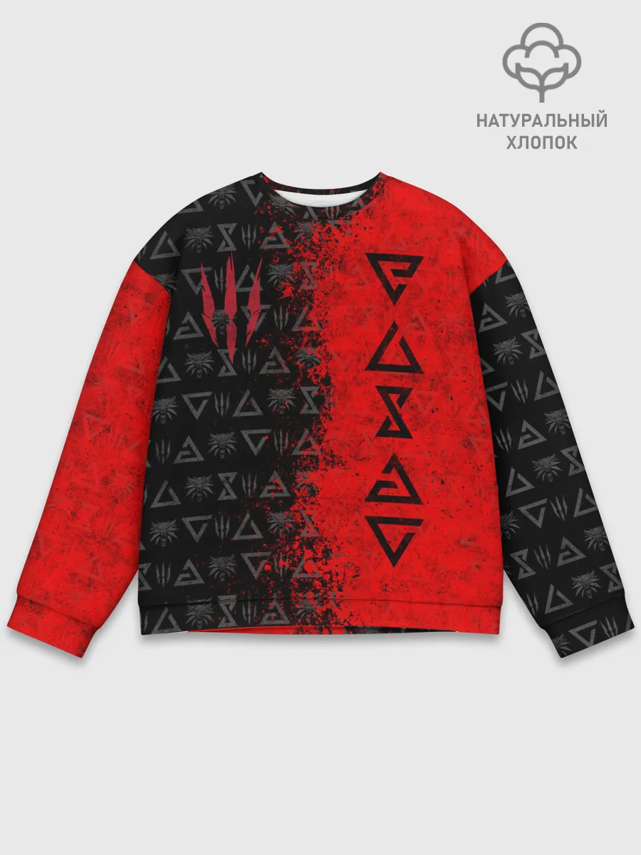 Мужской свитшот базовый / THE WITCHER [9]