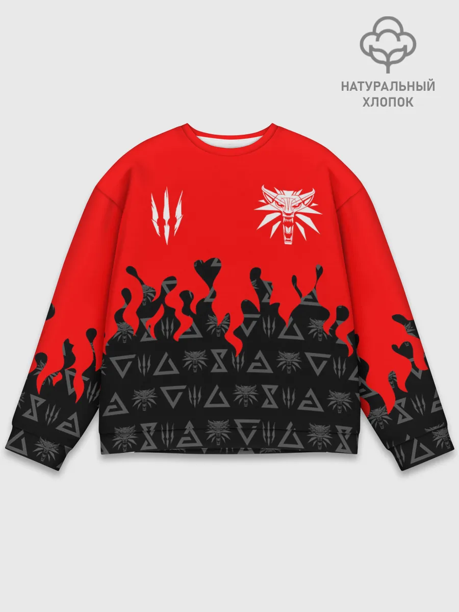 Мужской свитшот базовый / THE WITCHER [5]