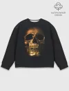 Мужской свитшот базовый / Golden Skull
