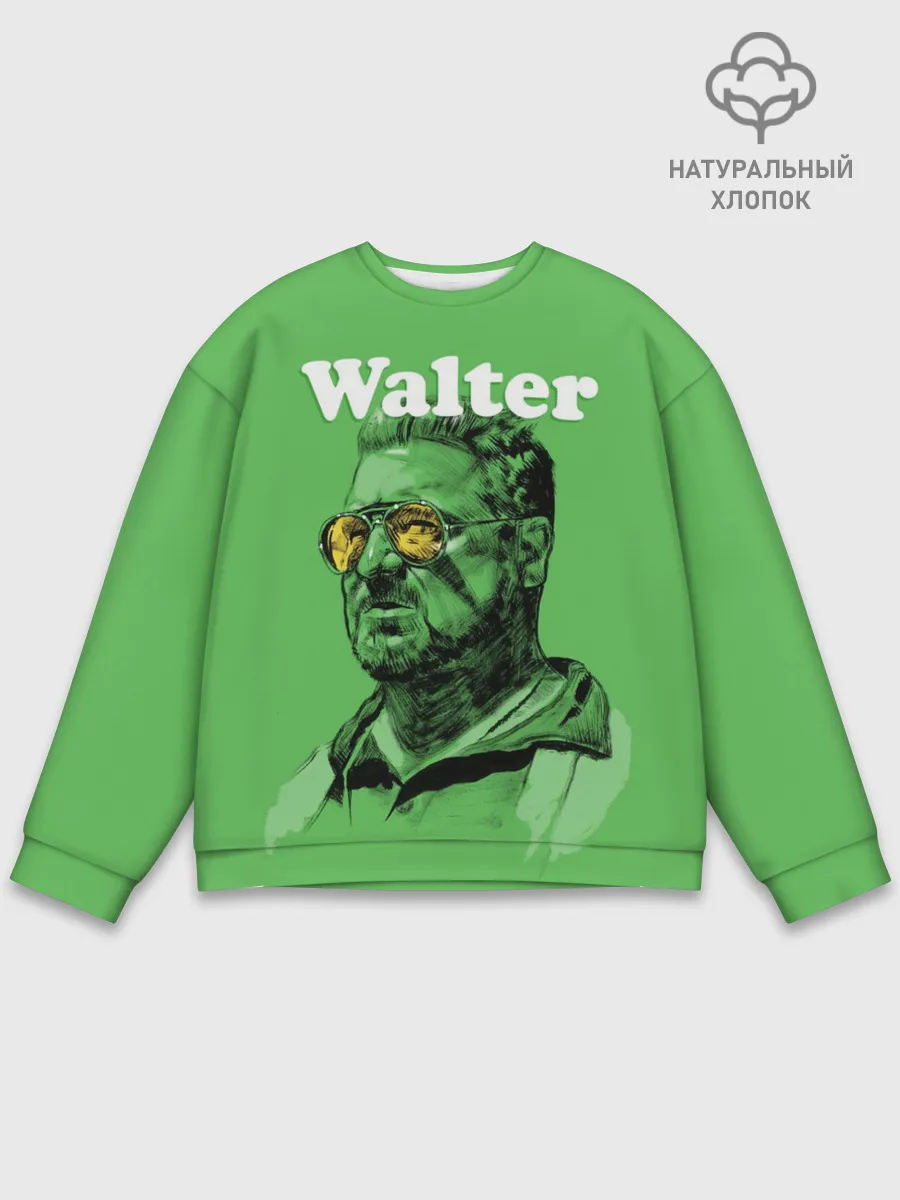 Мужской свитшот базовый / Walter The Big Lebowski