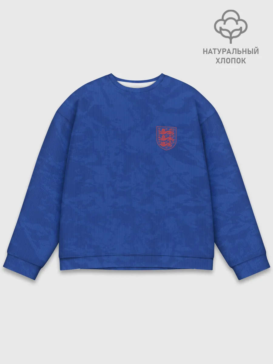 Мужской свитшот базовый / Выездная форма Сборной Англии