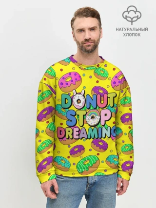 Мужской свитшот базовый / DONUTS