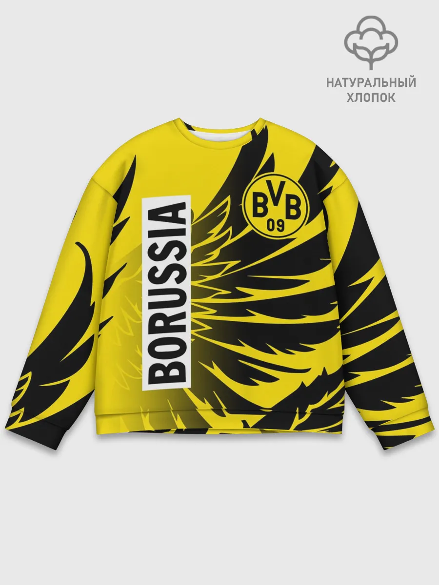 Мужской свитшот базовый / ФК БОРУССИЯ / FC BORUSSIA