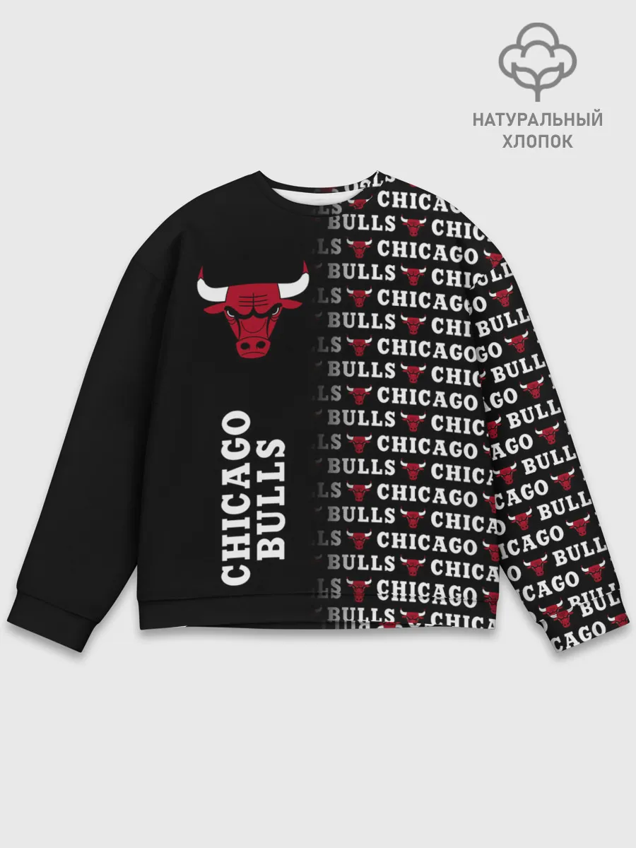 Мужской свитшот базовый / CHICAGO BULLS [7]