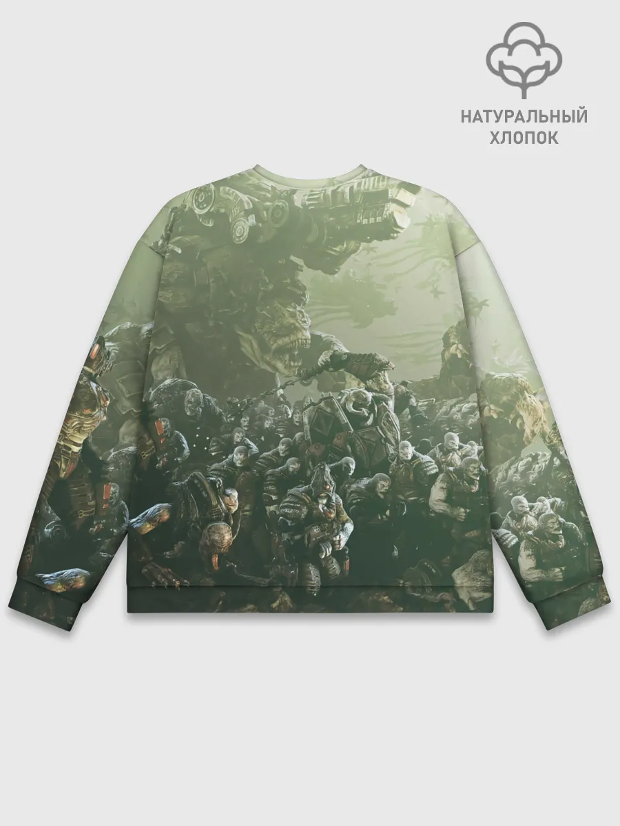 Мужской свитшот базовый / Орда Локустов