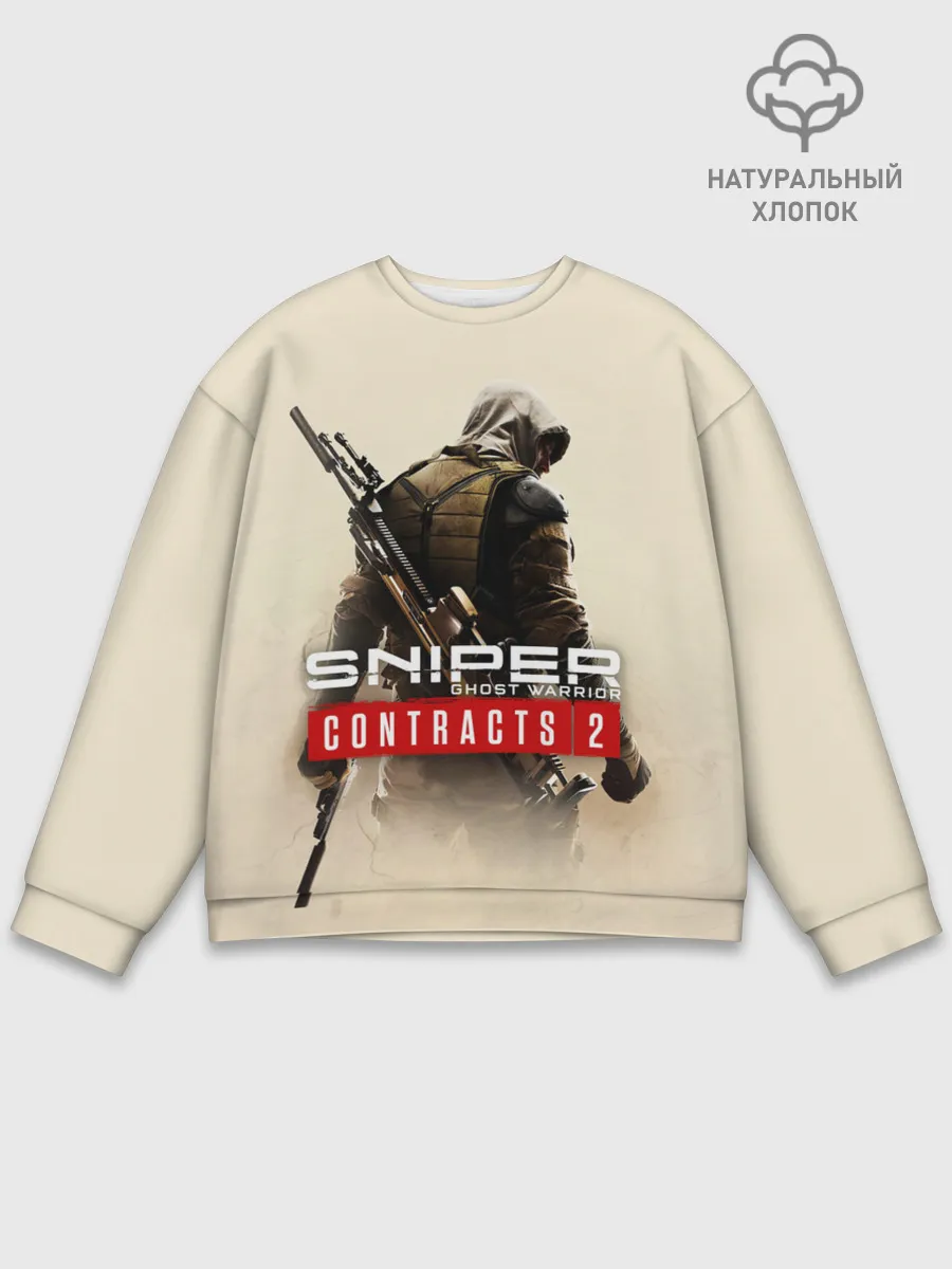 Мужской свитшот базовый / Sniper Ghost Warrior Contracts