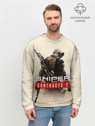 Мужской свитшот базовый / Sniper Ghost Warrior Contracts