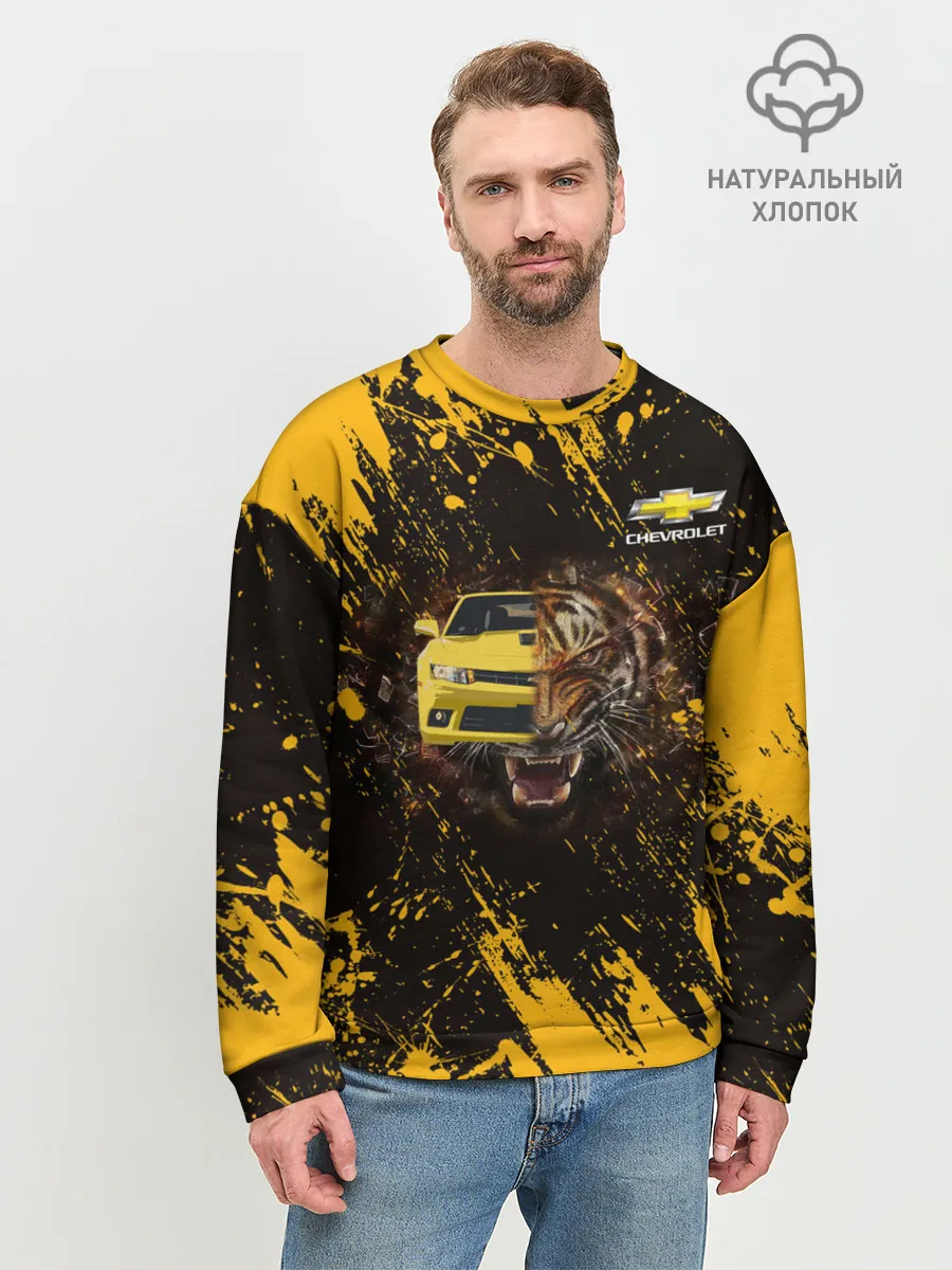Мужской свитшот базовый / Chevrolet