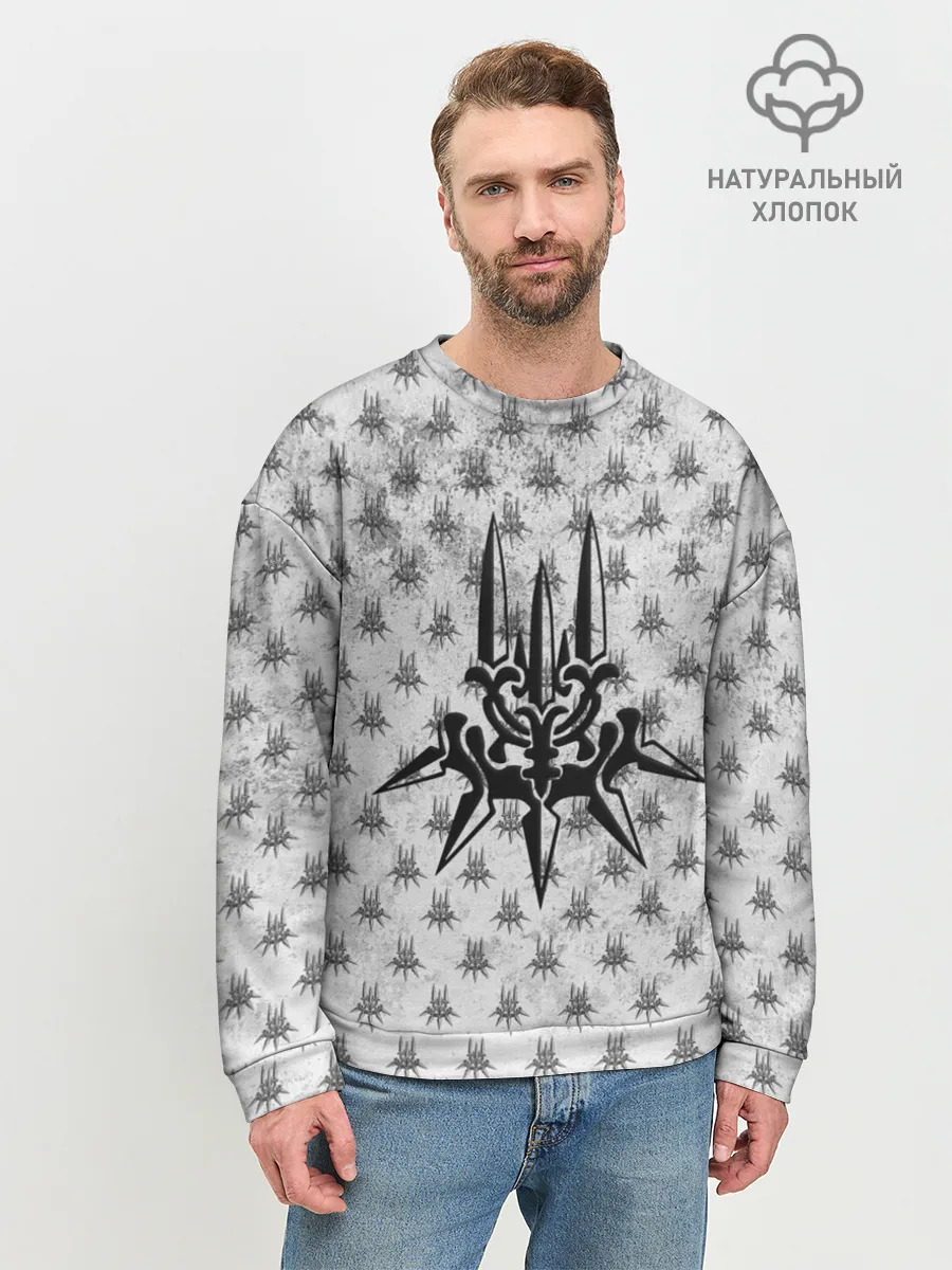Мужской свитшот базовый / Nier Automata | Герб
