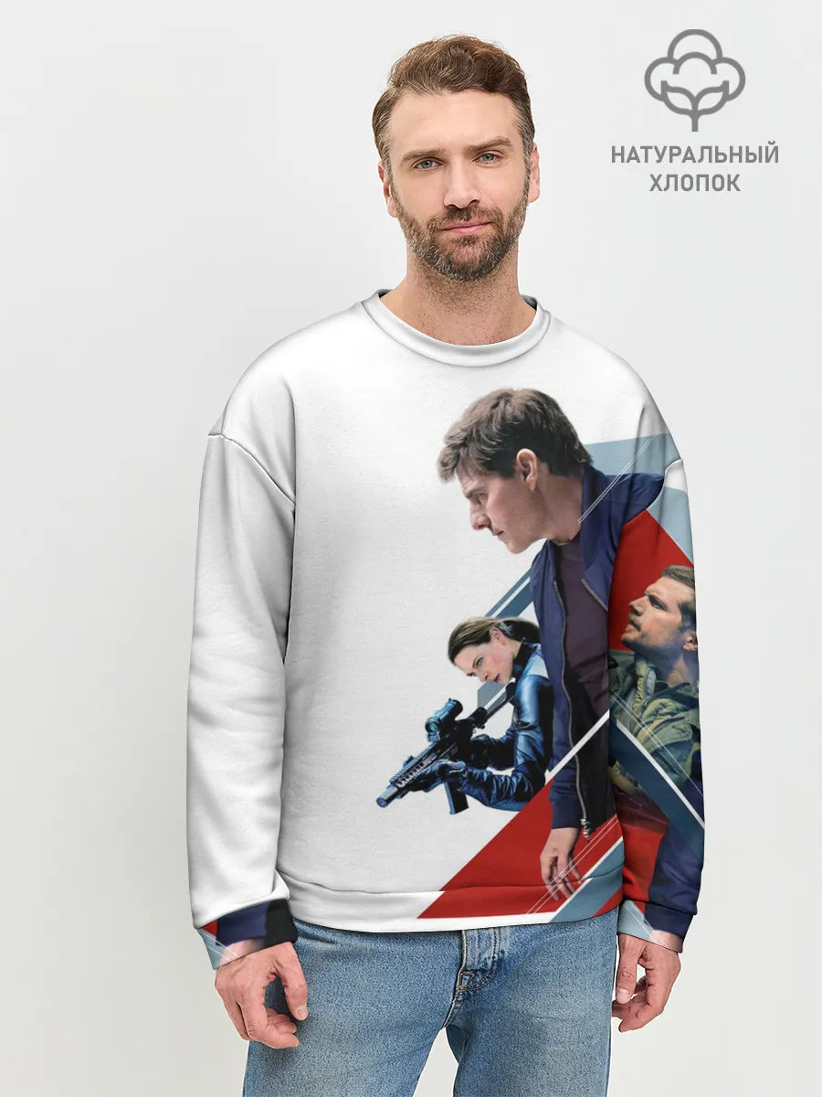 Мужской свитшот базовый / Mission: Impossible Art