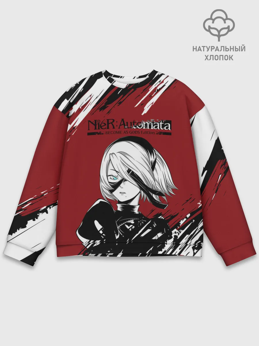 Мужской свитшот базовый / ЙоРХа | Nier Automata