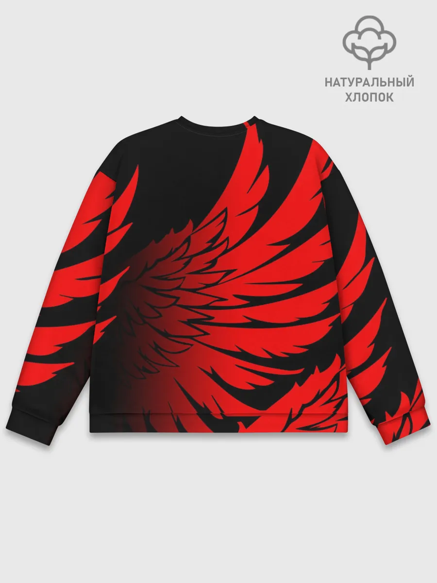 Мужской свитшот базовый / YAMAHA / ЯМАХА / МОТОСПОРТ