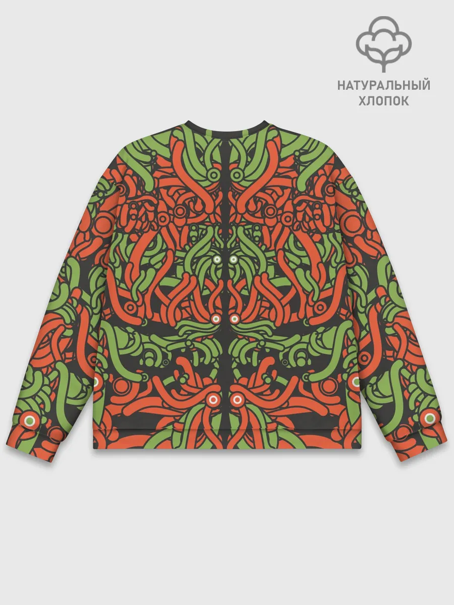 Мужской свитшот базовый / Щупальца пришельца