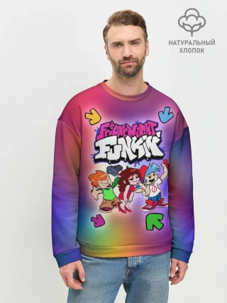 Мужской свитшот базовый / Friday Night Funkin