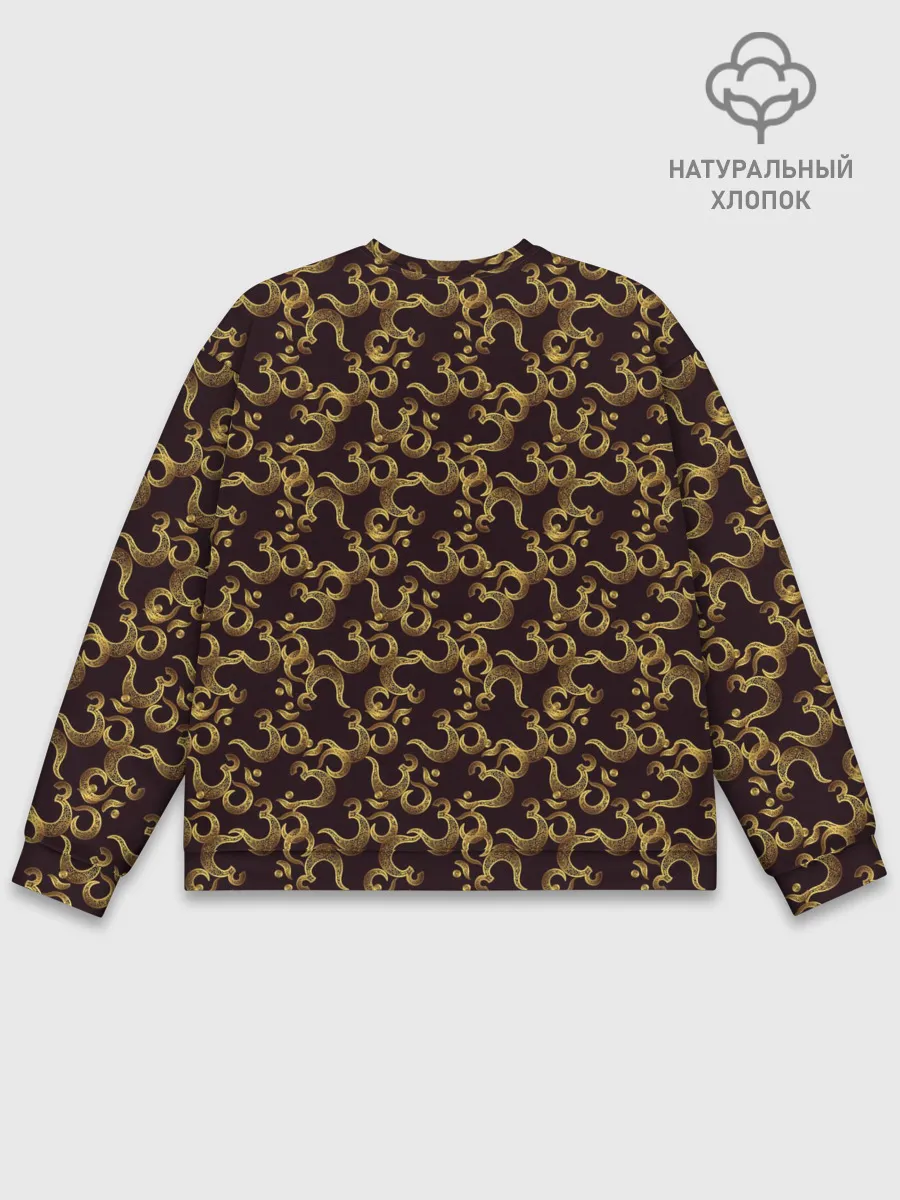 Мужской свитшот базовый / Мантра ОМ