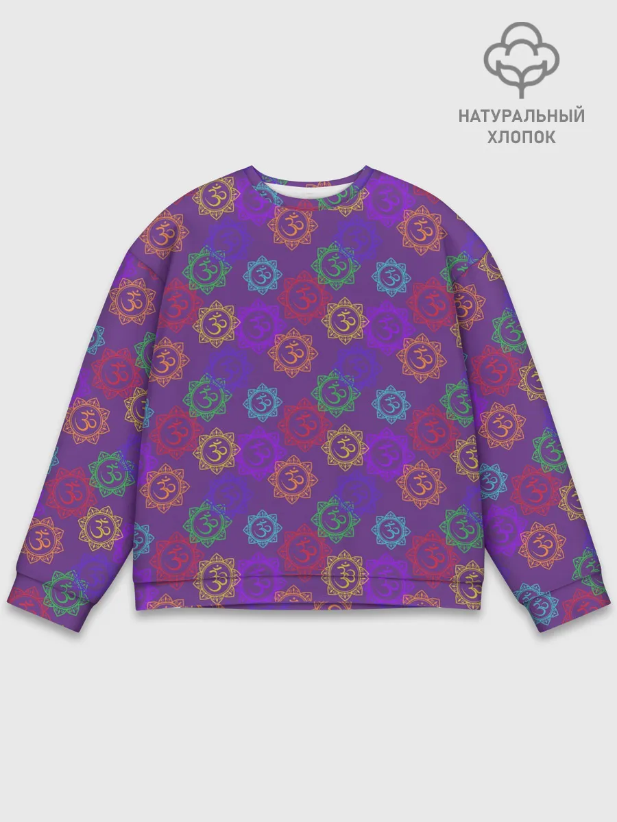 Мужской свитшот базовый / Просветлённый