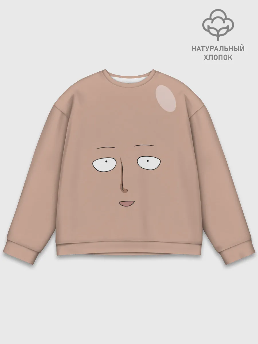 Мужской свитшот базовый / Сайтама One-Punch Man