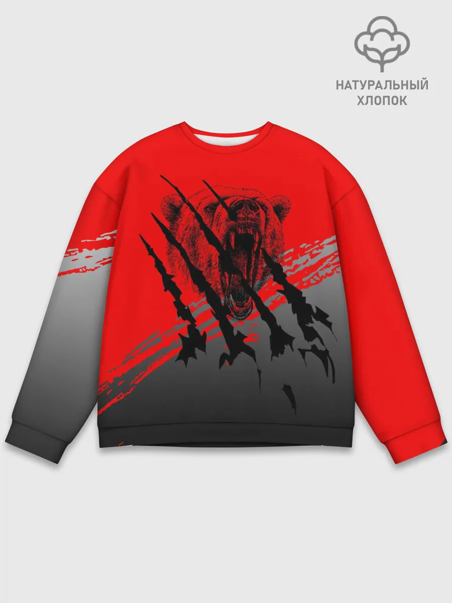 Мужской свитшот базовый / Славянские символы