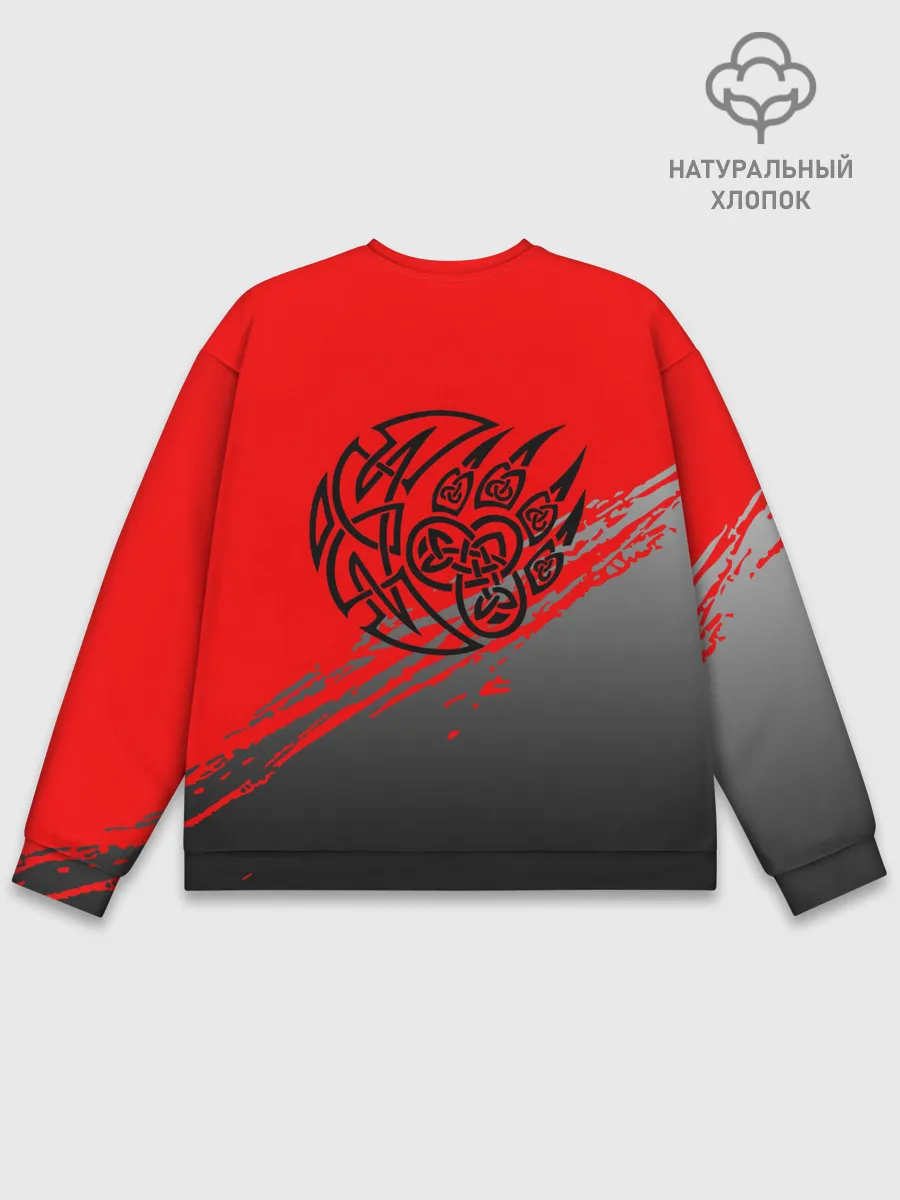 Мужской свитшот базовый / Славянские символы