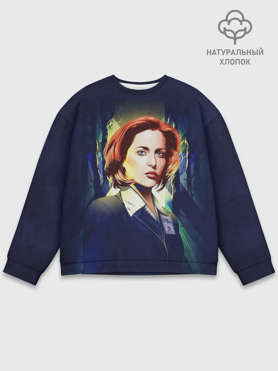 Мужской свитшот базовый / Dana Scully