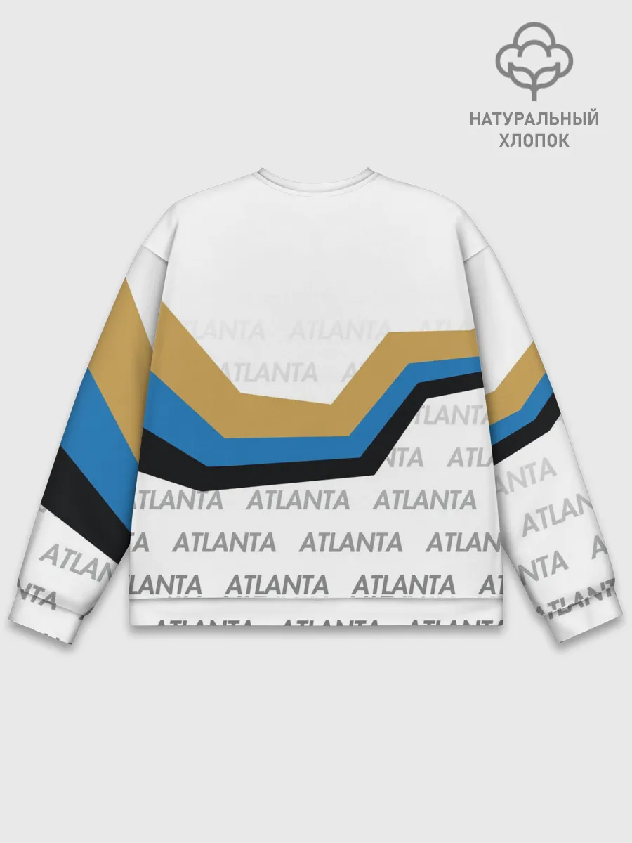 Мужской свитшот базовый / FC ATALANTA / ФК АТАЛАНТА