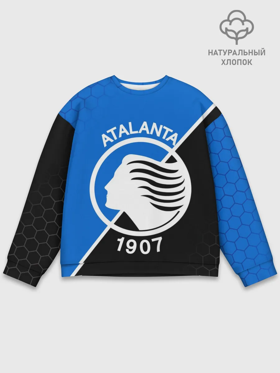 Мужской свитшот базовый / FC ATALANTA / ФК АТАЛАНТА