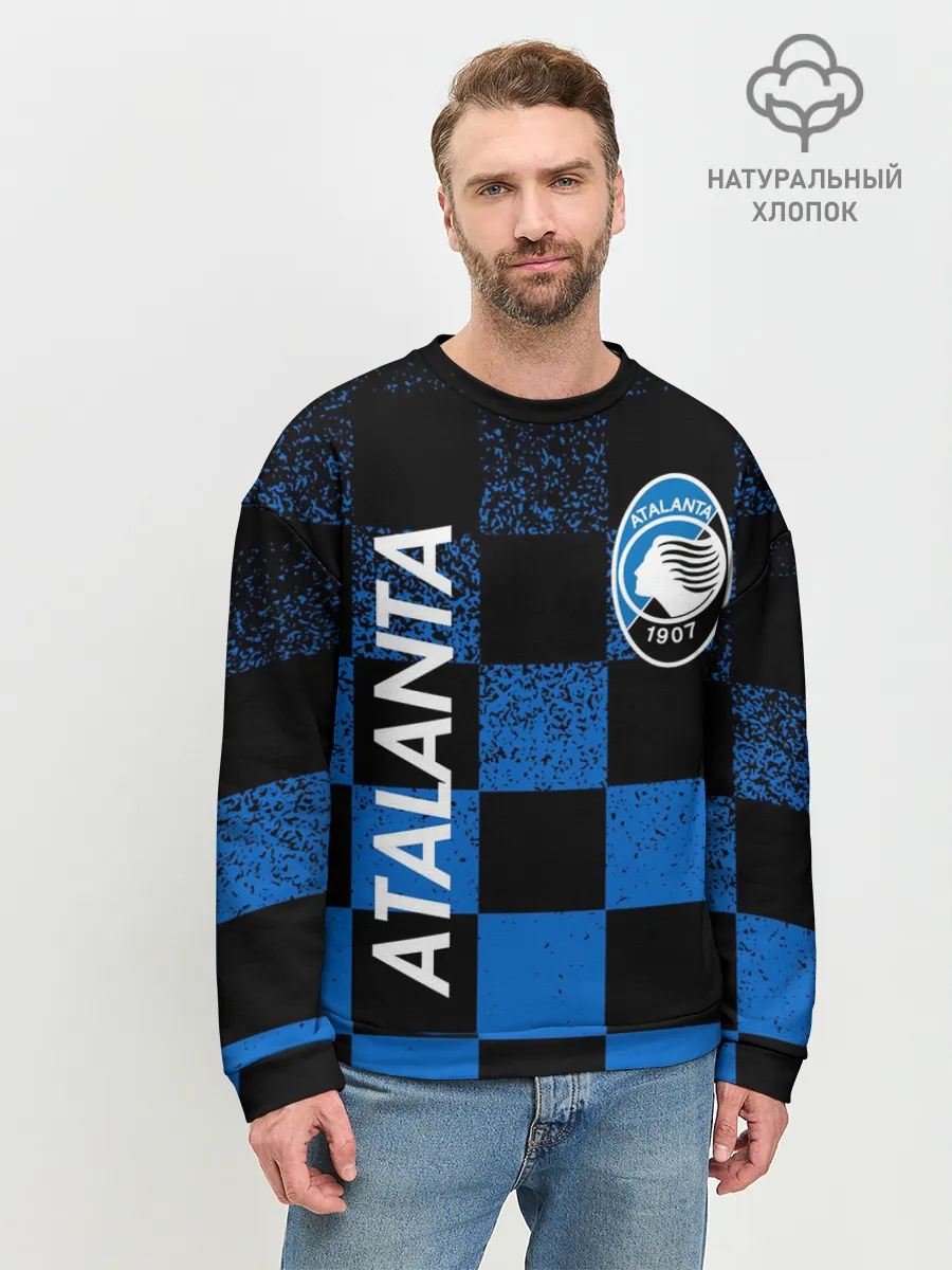 Мужской свитшот базовый / FC ATALANTA / ФК АТАЛАНТА