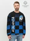 Мужской свитшот базовый / FC ATALANTA / ФК АТАЛАНТА