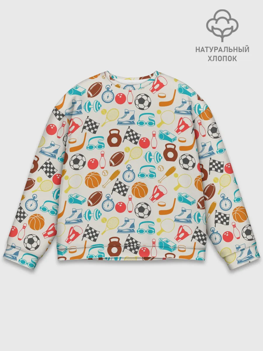 Мужской свитшот базовый / Спорт