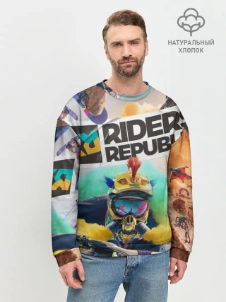 Мужской свитшот базовый / Riders Republic