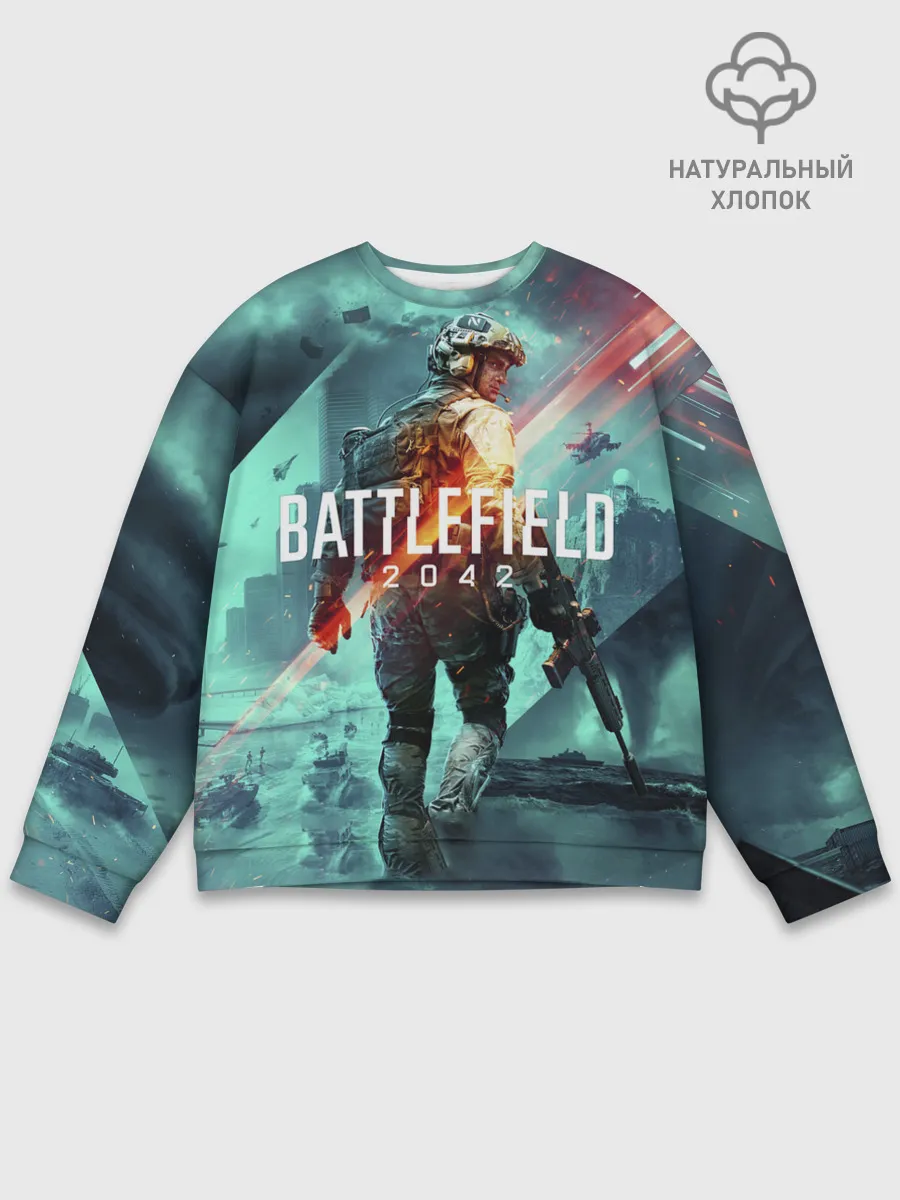 Мужской свитшот базовый / Баттлфилд 2042