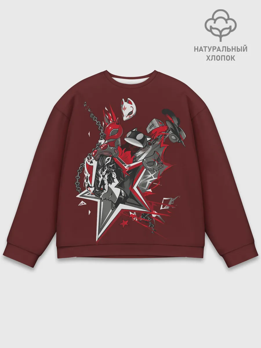 Мужской свитшот базовый / Mask of Ren