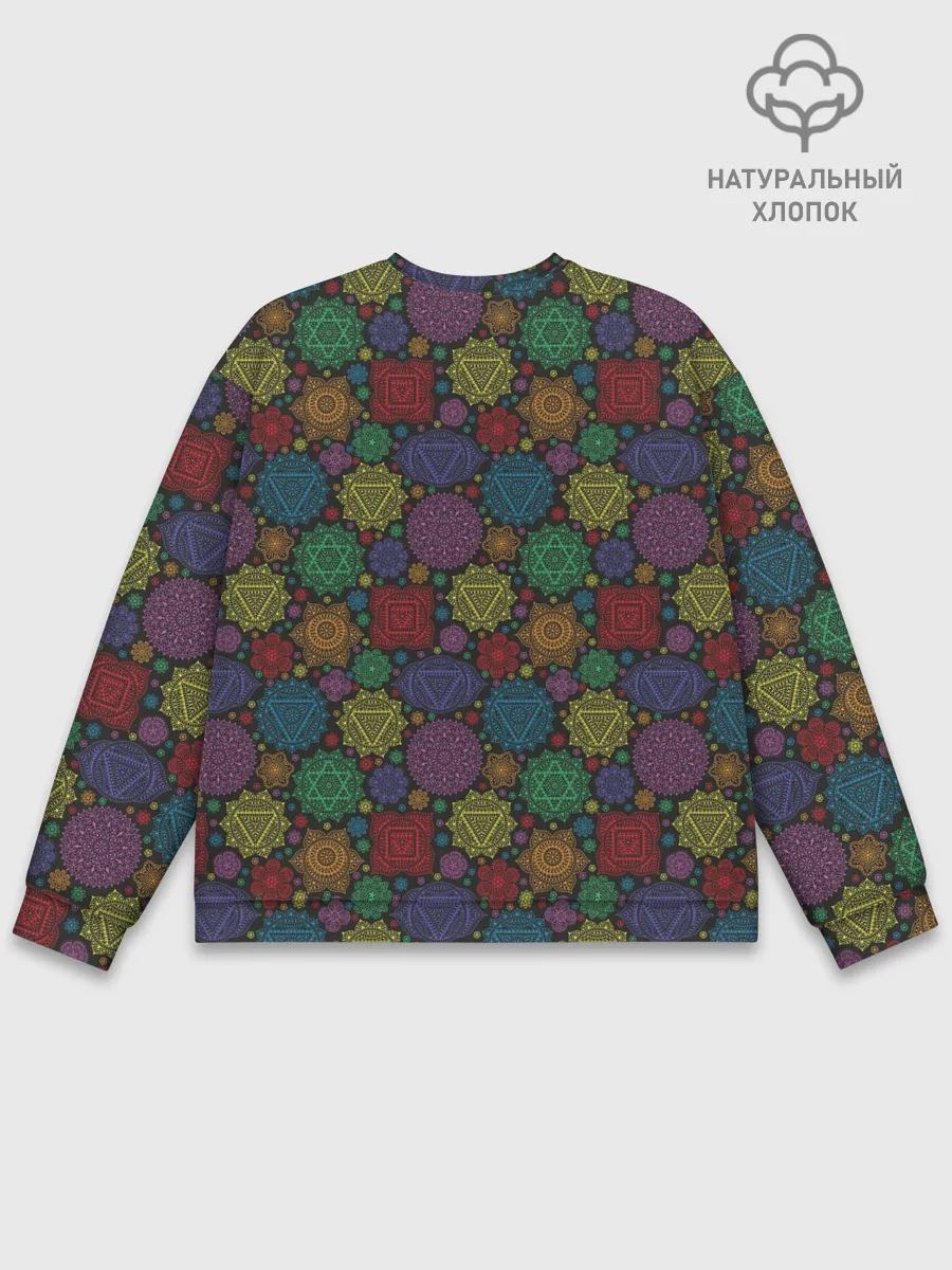 Мужской свитшот базовый / Чакры